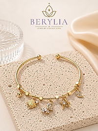 YAZ ESİNTİLİ TAŞLI İNCE ÇELİK PANDORA
