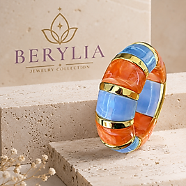TURUNCU VE MAVİLİ , MERMER DESENLİ , LASTİKLİ , GOLD DETAYLI KEMİK BİLEZİK