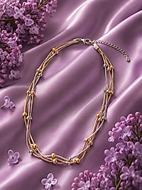 DORİKA MODEL 3 RENKLİ ( BRONZ,GÜMÜŞ,GOLD)ÇELİK KOLYE