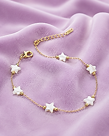 YILDIZ DETAYLI GOLD HALHAL