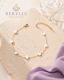 YILDIZ DETAYLI GOLD HALHAL